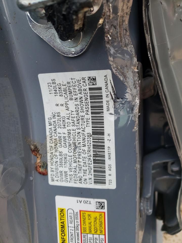 2024 Honda Civic Sport