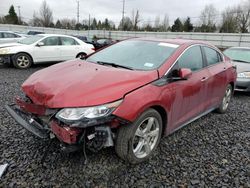 2018 Chevrolet Volt LT en venta en Portland, OR
