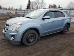 Salvage cars for sale from Copart Bowmanville, ON: 2014 Chevrolet Equinox LT