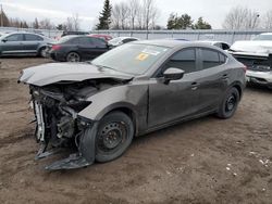 Vehiculos salvage en venta de Copart Bowmanville, ON: 2015 Mazda 3 Touring