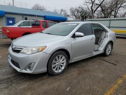 Salvage cars for sale from Copart Wichita, KS: 2014 Toyota Camry Hybrid