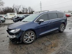 Chrysler Pacifica Limited salvage cars for sale: 2017 Chrysler Pacifica Limited