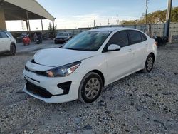 Vehiculos salvage en venta de Copart Homestead, FL: 2022 KIA Rio LX