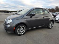 Salvage cars for sale from Copart Brookhaven, NY: 2015 Fiat 500 POP