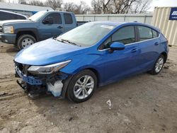 Salvage cars for sale from Copart Wichita, KS: 2019 Chevrolet Cruze LT