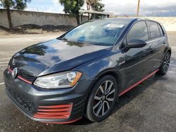 Salvage cars for sale from Copart Rancho Cucamonga, CA: 2016 Volkswagen GTI S/SE