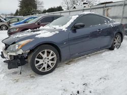 Infiniti Q60 salvage cars for sale: 2015 Infiniti Q60 Journey