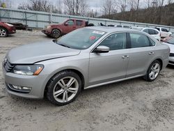 Salvage cars for sale from Copart Hurricane, WV: 2014 Volkswagen Passat SEL