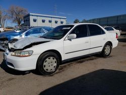 Honda salvage cars for sale: 1999 Honda Accord LX