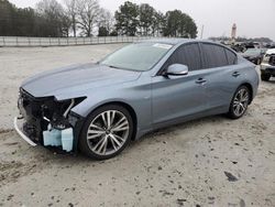 Infiniti Vehiculos salvage en venta: 2018 Infiniti Q50 Luxe