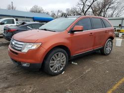Salvage cars for sale from Copart Wichita, KS: 2008 Ford Edge Limited