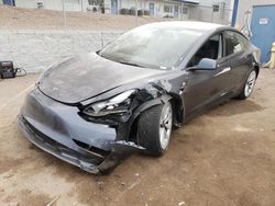 2022 Tesla Model 3 en venta en Albuquerque, NM