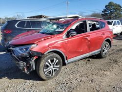 Toyota Vehiculos salvage en venta: 2017 Toyota Rav4 LE