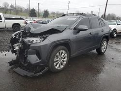 Toyota salvage cars for sale: 2019 Toyota Rav4 XLE Premium