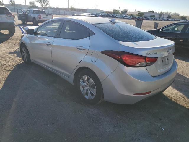 2016 Hyundai Elantra SE