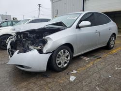 Hyundai Elantra salvage cars for sale: 2010 Hyundai Elantra Blue