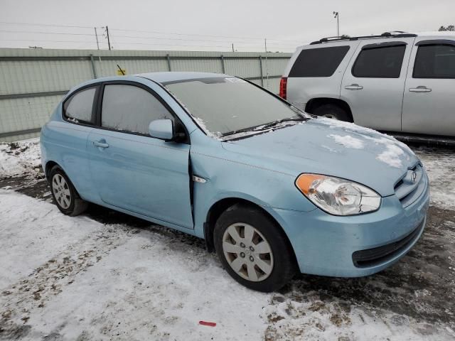 2010 Hyundai Accent Blue