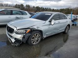 Mercedes-Benz salvage cars for sale: 2015 Mercedes-Benz C 300 4matic