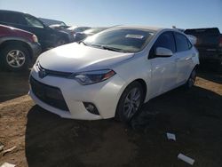 Toyota Vehiculos salvage en venta: 2015 Toyota Corolla ECO