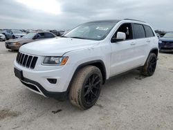 Salvage cars for sale from Copart San Antonio, TX: 2015 Jeep Grand Cherokee Limited