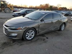 Chevrolet salvage cars for sale: 2020 Chevrolet Malibu LT