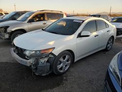 Salvage cars for sale from Copart Tucson, AZ: 2010 Acura TSX