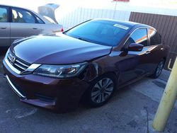 Honda Accord LX salvage cars for sale: 2014 Honda Accord LX