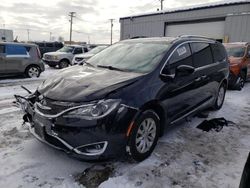 Salvage cars for sale from Copart Chicago Heights, IL: 2019 Chrysler Pacifica Touring L