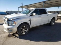 Salvage cars for sale from Copart Anthony, TX: 2012 Dodge RAM 1500 Laramie