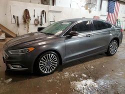 Vehiculos salvage en venta de Copart Casper, WY: 2018 Ford Fusion TITANIUM/PLATINUM