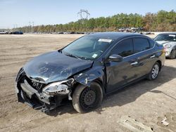 Salvage cars for sale from Copart Greenwell Springs, LA: 2013 Nissan Sentra S