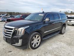 Cadillac salvage cars for sale: 2018 Cadillac Escalade ESV Luxury