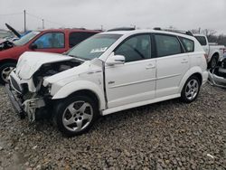 Pontiac Vibe salvage cars for sale: 2006 Pontiac Vibe