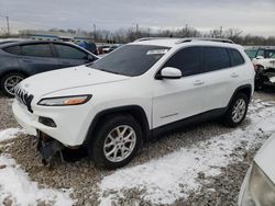 Salvage cars for sale from Copart Louisville, KY: 2016 Jeep Cherokee Latitude