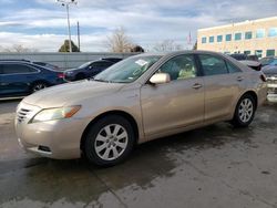Salvage cars for sale from Copart Littleton, CO: 2008 Toyota Camry Hybrid