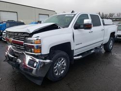 Chevrolet salvage cars for sale: 2018 Chevrolet Silverado K2500 Heavy Duty LTZ