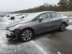 Honda salvage cars for sale: 2015 Honda Civic EX