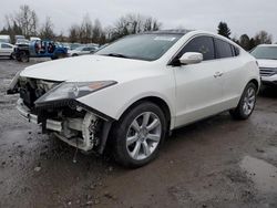 Acura zdx salvage cars for sale: 2010 Acura ZDX Technology