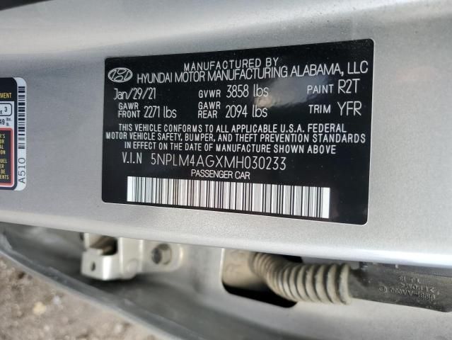 2021 Hyundai Elantra SEL