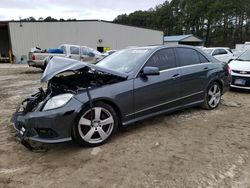 Mercedes-Benz salvage cars for sale: 2011 Mercedes-Benz E 350 4matic