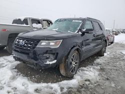 Ford Explorer salvage cars for sale: 2017 Ford Explorer Sport