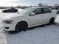 Mitsubishi Vehiculos salvage en venta: 2010 Mitsubishi Lancer GTS