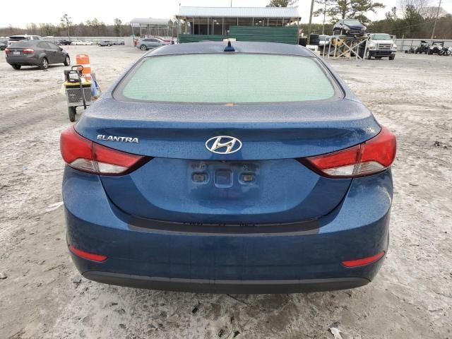 2016 Hyundai Elantra SE