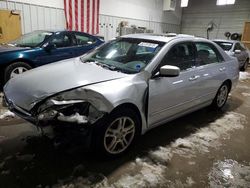 Vehiculos salvage en venta de Copart Des Moines, IA: 2006 Honda Accord EX