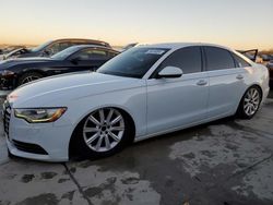 Audi A6 salvage cars for sale: 2015 Audi A6 Premium Plus