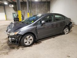 Honda Civic lx salvage cars for sale: 2013 Honda Civic LX