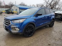 Salvage cars for sale from Copart Wichita, KS: 2019 Ford Escape SE