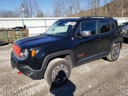 Salvage cars for sale from Copart Hurricane, WV: 2016 Jeep Renegade Trailhawk