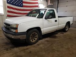 Salvage cars for sale from Copart Lyman, ME: 2006 Chevrolet Silverado C1500