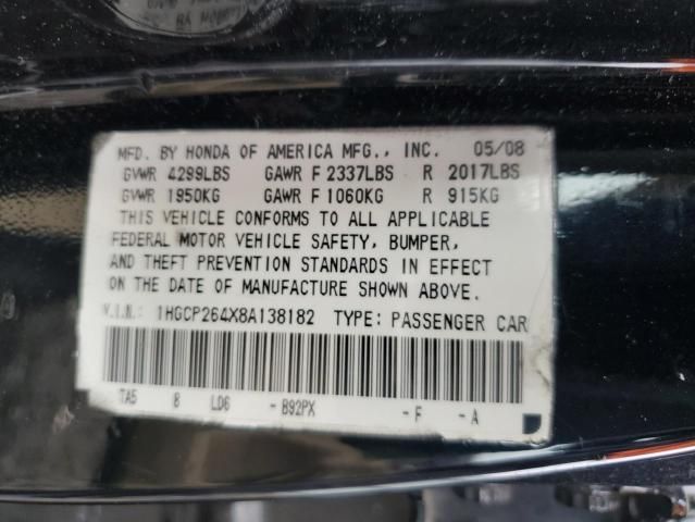 2008 Honda Accord LXP